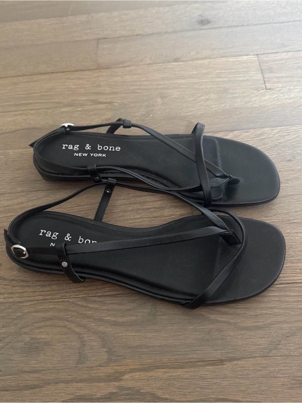 Black Rag & Bone sandals in size 7